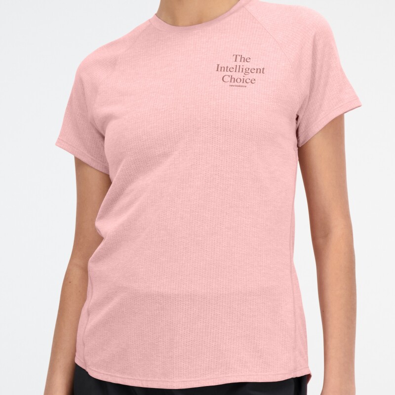 Remera New Balance de dama - WT21263POA PINK