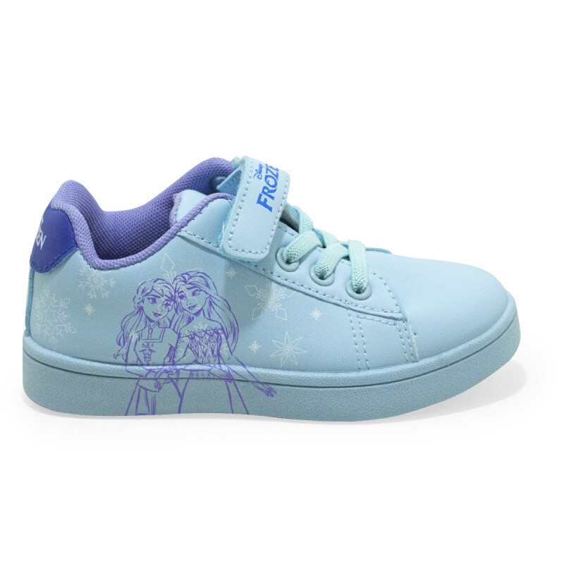 Championes Disney Frozen Casual Bajo de Niños - FRICFW25401 Celeste