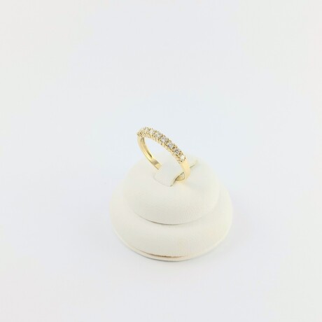 Anillo de oro 18 ktes medio sin fin de 4 puntas. Anillo de oro 18 ktes medio sin fin de 4 puntas.