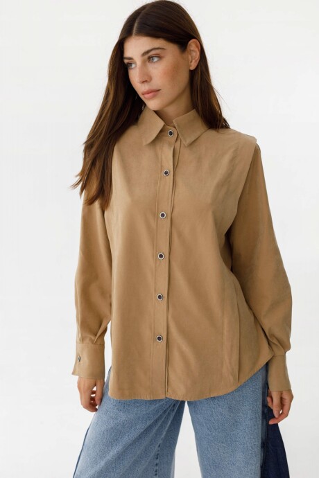 Camisa Walla Lisa Camel