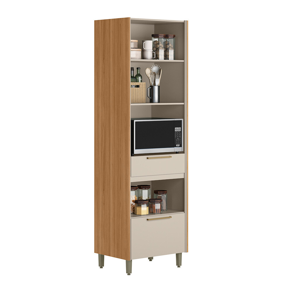 MUEBLE TORRE MODELO ATENA PARA 1 MICROONDAS Mueble Torre Modelo Atena Para 1 Microondas