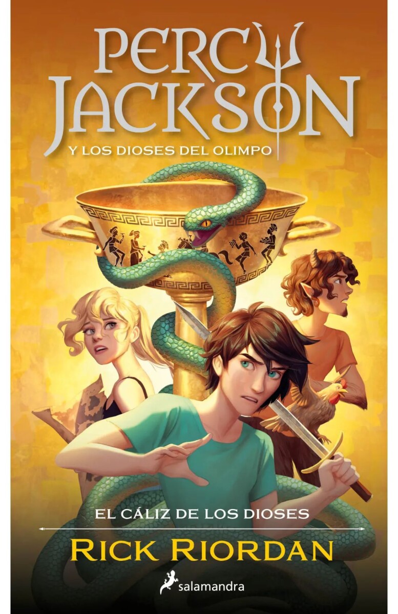 Percy Jackson y el cáliz de los dioses. Percy Jackson y los dioses del Olimpo 06 