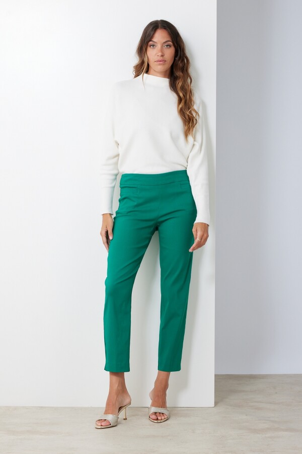 Pantalon Office Colors VERDE