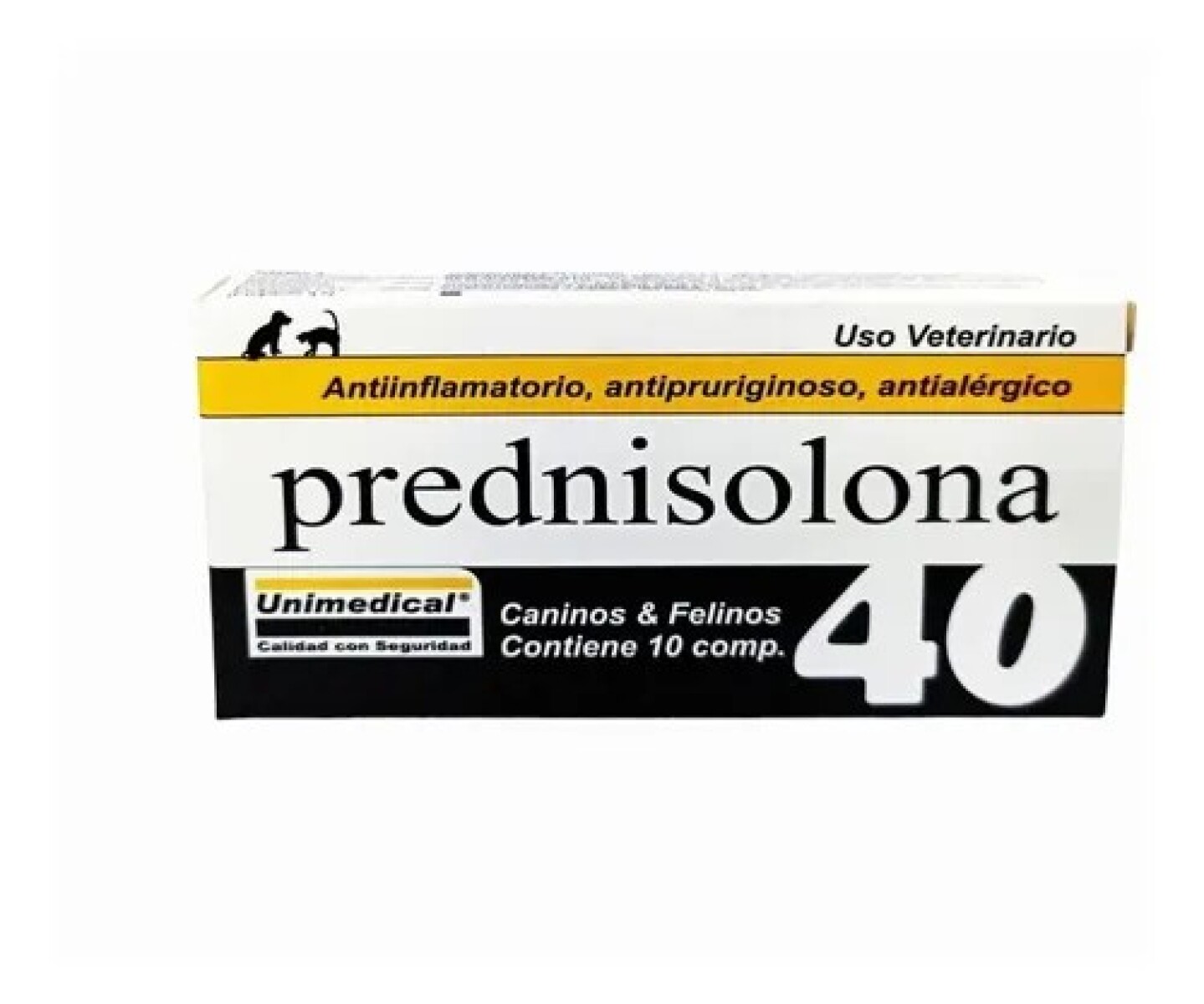 PREDNISOLONA 40 MG X 10 COMP 
