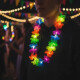 Collar Hawaiano Con Luz Multicolor Collar Hawaiano Con Luz Multicolor