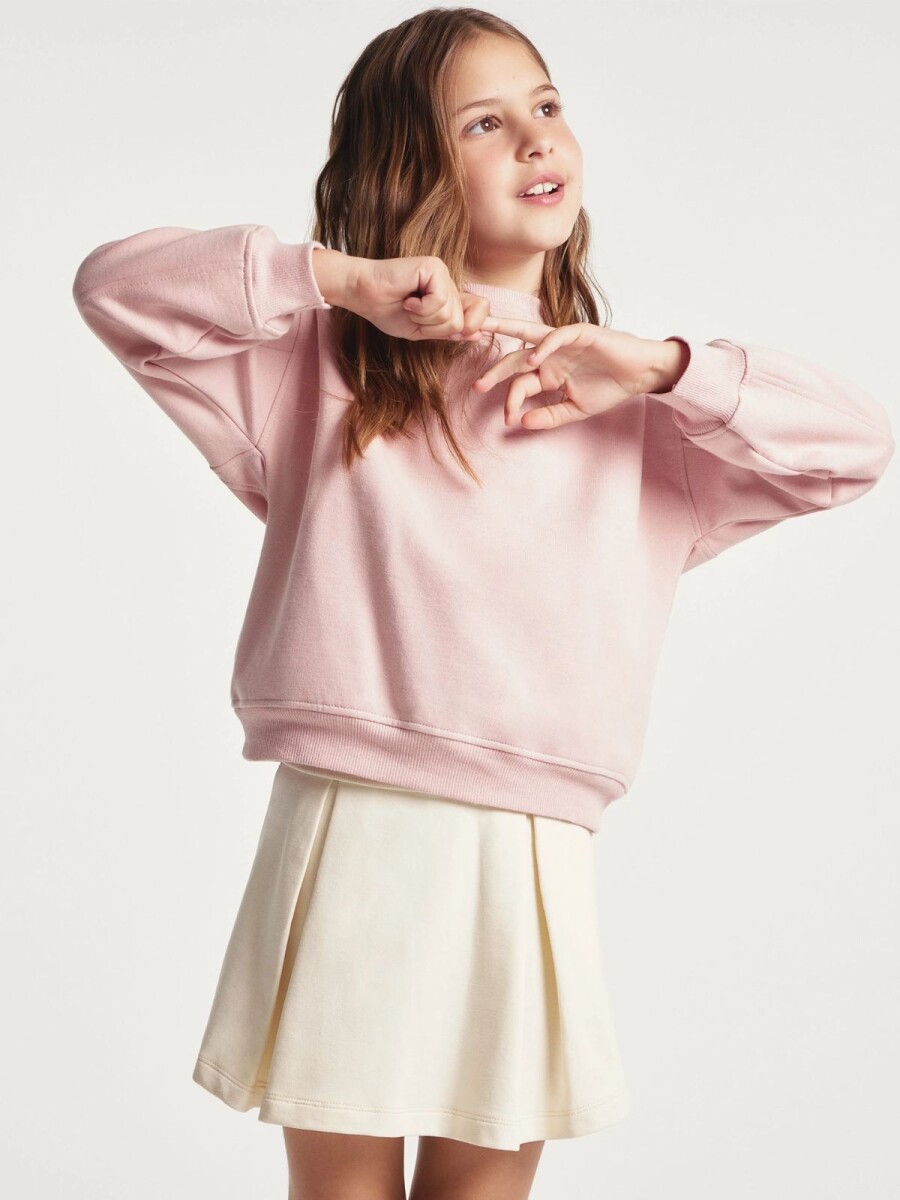 BUZO INFANTIL OVERZISED - ROSA 