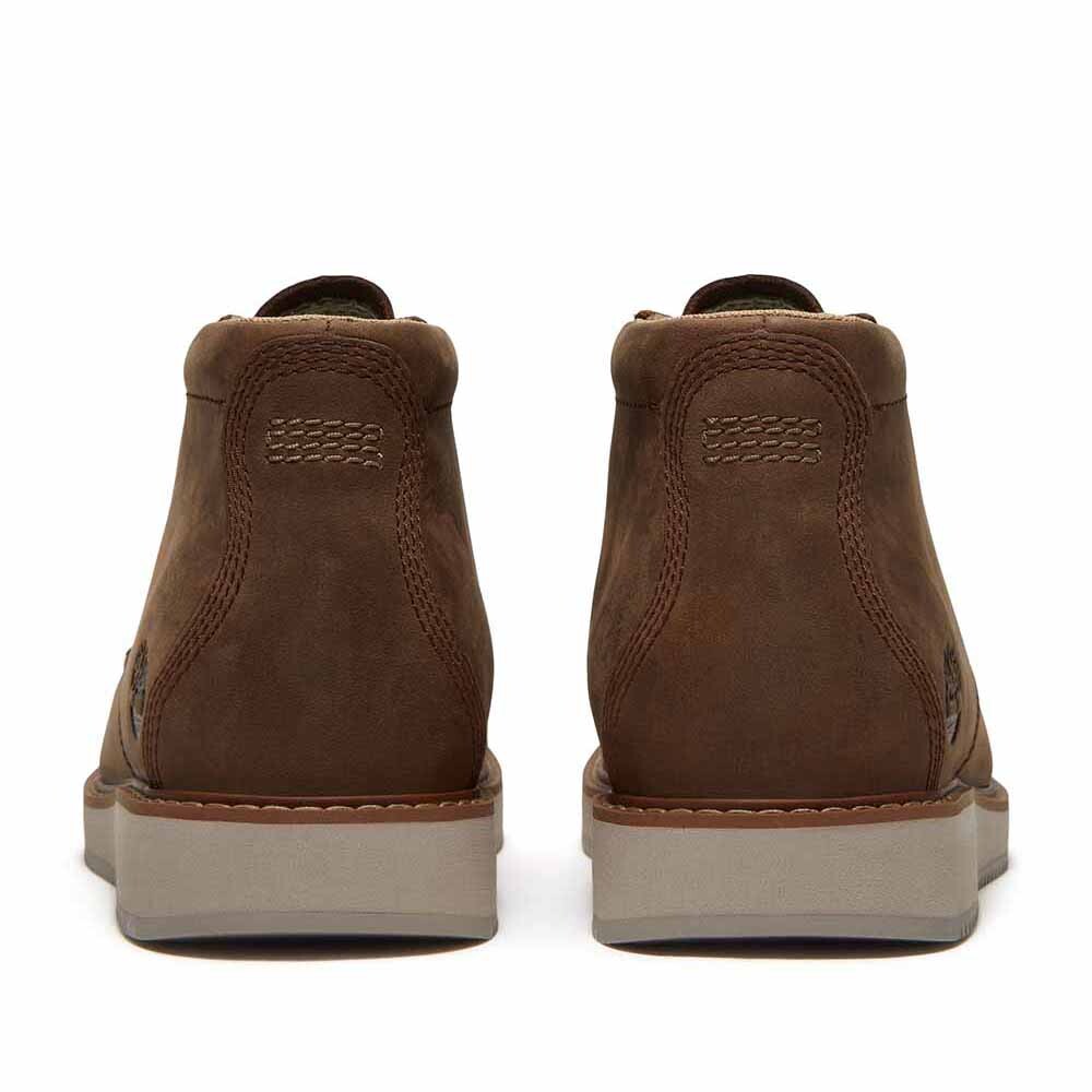 Botas Redwood Edge Mid Chukka Hombre Dark Brown Full Grain