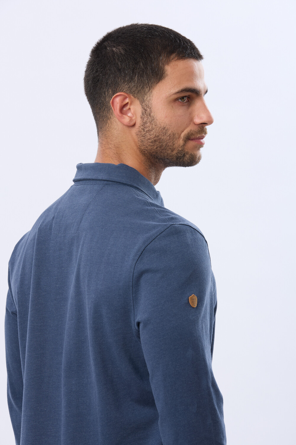 REMERA POLO DE ALGODON Piedra