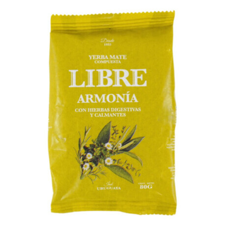 Yerba Libre Armonía 80g Yerba Libre Armonía 80g