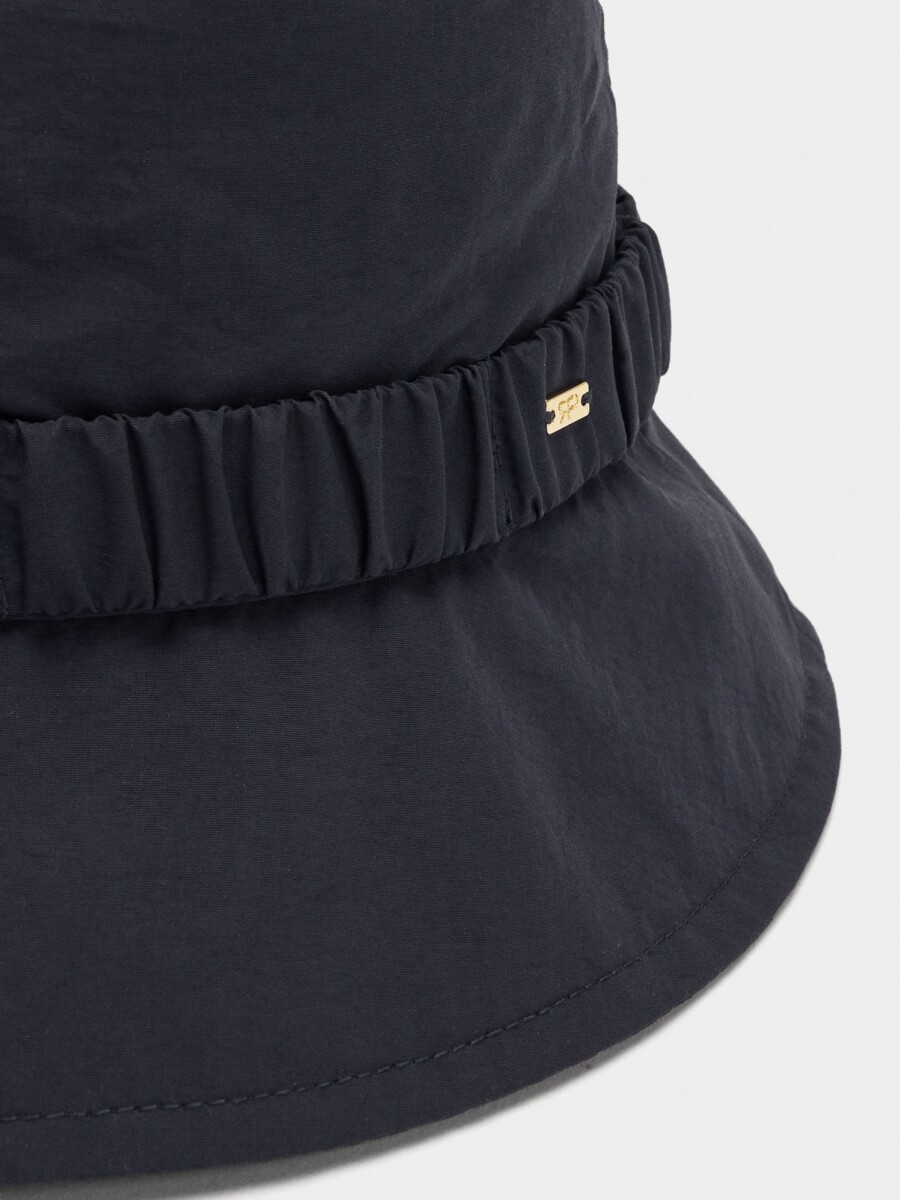 Sombrero Bucket De Nylon azul-marino