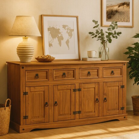 Aparador 4P 4C Línea Naturale Roble