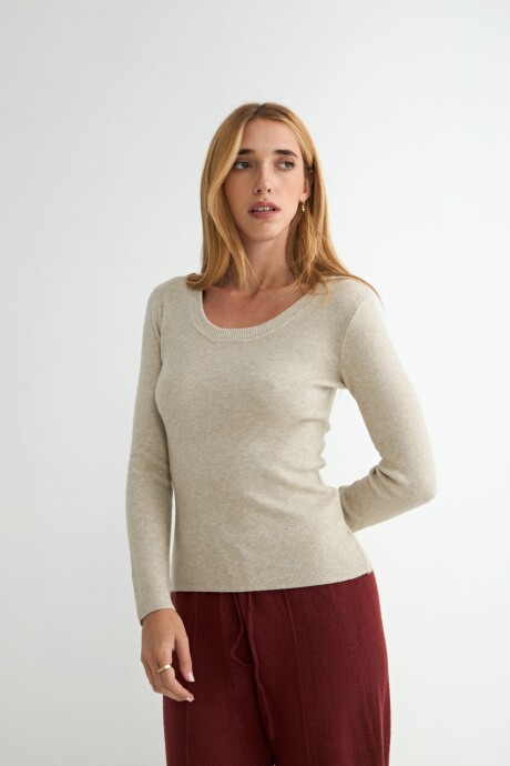 SWEATER DALENI BEIGE