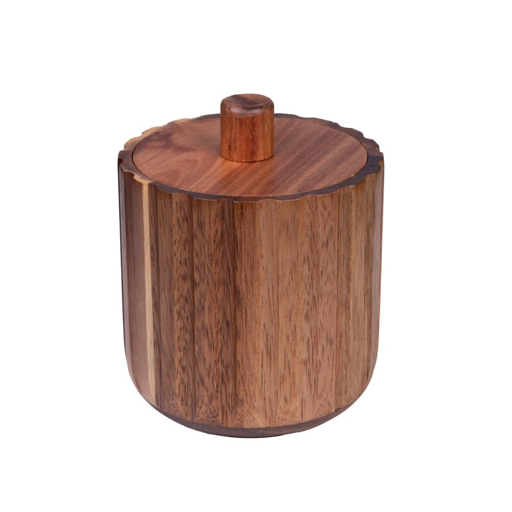 PORTA ALGODÓN WOOD BRM NATURAL/BEIGE MADERA BRM-0681