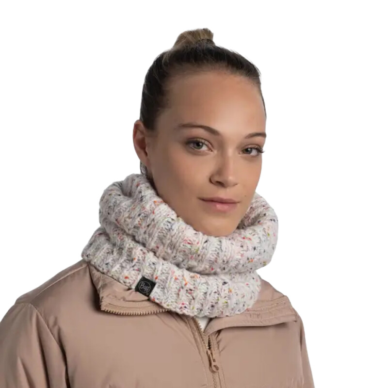 Bufanda Buff Knitted & Fleece Kim White Bufanda Buff Knitted & Fleece Kim White