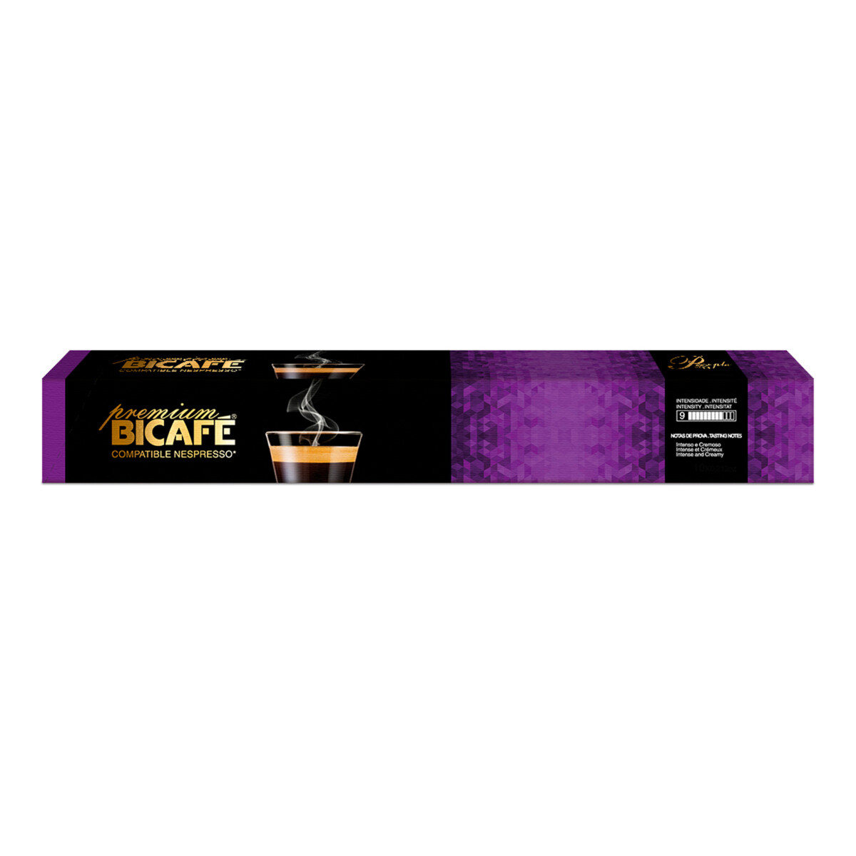 Cápsulas de Café Bicafé Premium Purple Nespresso X10 