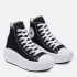 Championes de Mujer Converse - All Star Chuck Taylor Move Negro - Blanco