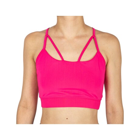Top Deportivo Mujer en Lycra Wilson Rosa Rosa