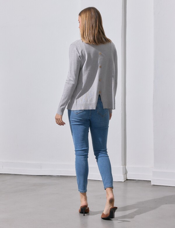 Cardigan Abierto GRIS