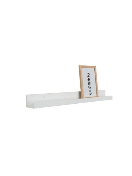Estante para cuadros AVNEDE 60x7 blanco Estante para cuadros AVNEDE 60x7 blanco
