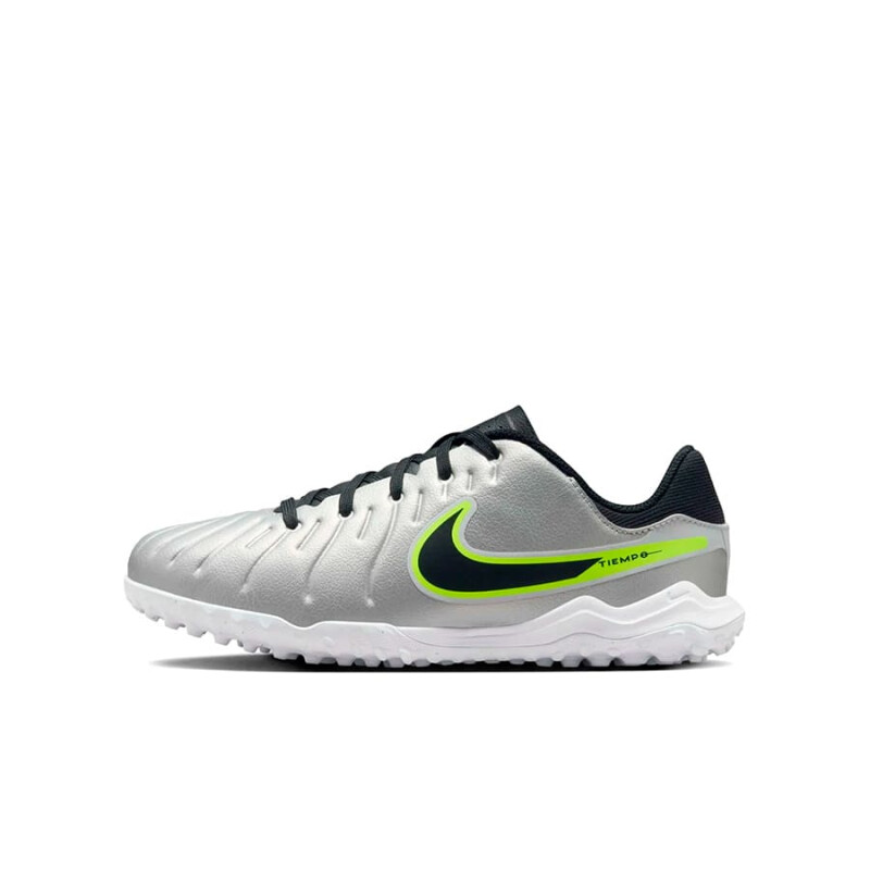 Championes Nike Fútbol 5 Legend 10 de Niños - DV4351-001 Plata