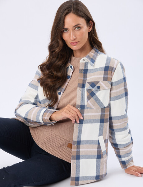 CAMPERA DE VIYELA Azul