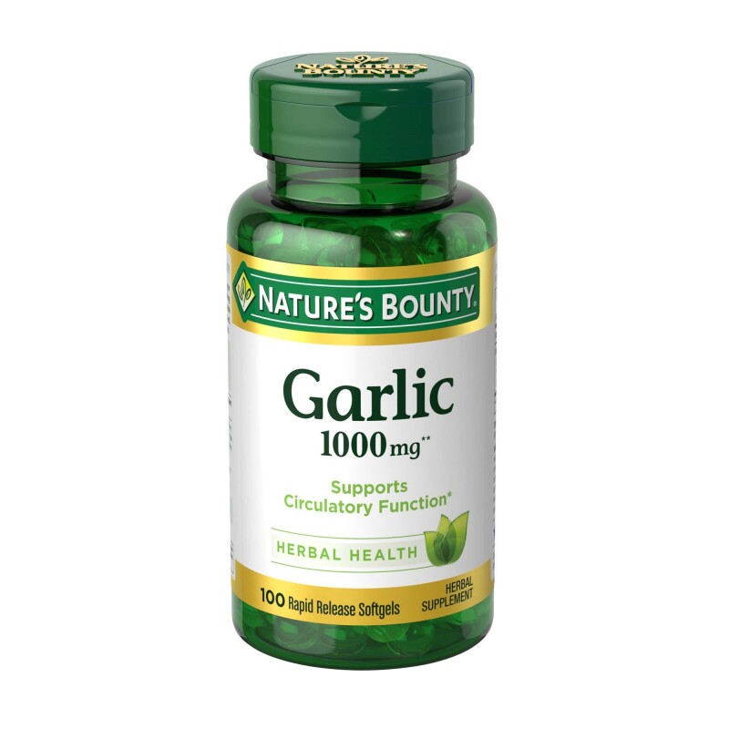 Garlic Oil Nature´s Bounty 1000 Mg. 100 Caps. Garlic Oil Nature´s Bounty 1000 Mg. 100 Caps.