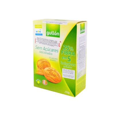 Galletas De Fibra Sin Azúcar Gullón 250g Galleta Gullon S/azucar 250gr
