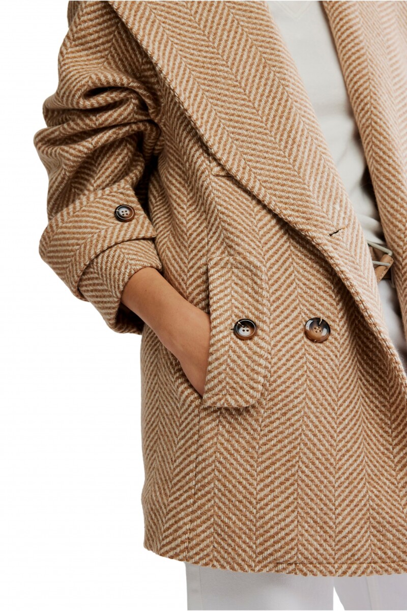 ABRIGO ARI LANA Beige