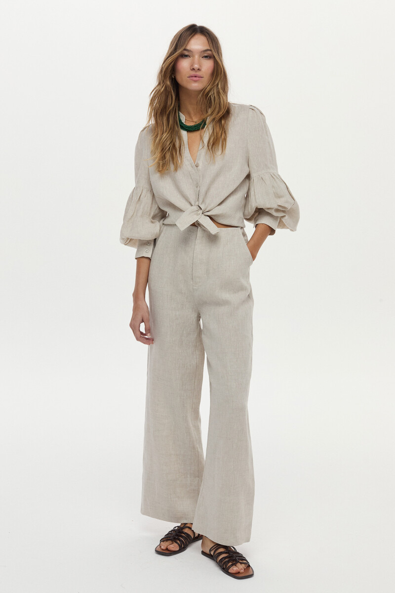 Camisa Faye Beige