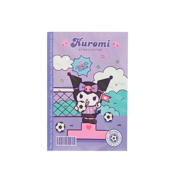 Cuaderno A5 Sanrio sports Kuromi