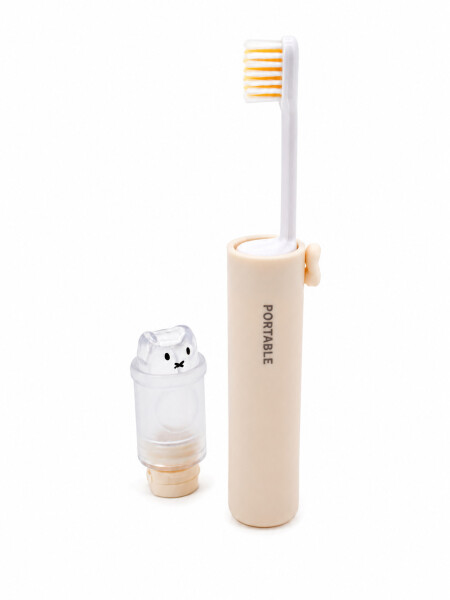 CEPILLO DE DIENTES BEIGE