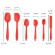 Set 10 Utensilios de Reposteria Rojo