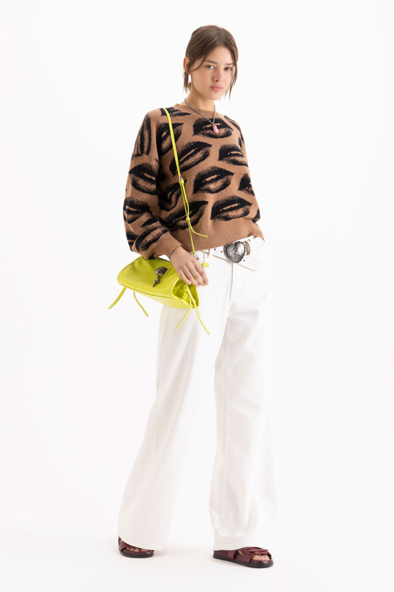 SWEATER FRUIT Camel