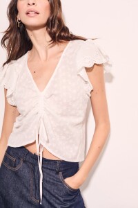 Blusa Calados Crudo