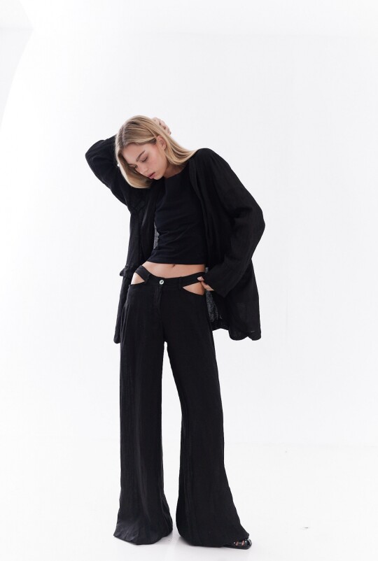 Pantalón Silente Negro