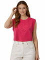 Chaleco Isoese Fucsia