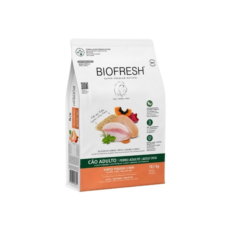 BIOFRESH PERRO ADULTO RAZA PEQUEÑA 3 KG