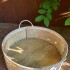 Round Table Basket Trenzado Claro