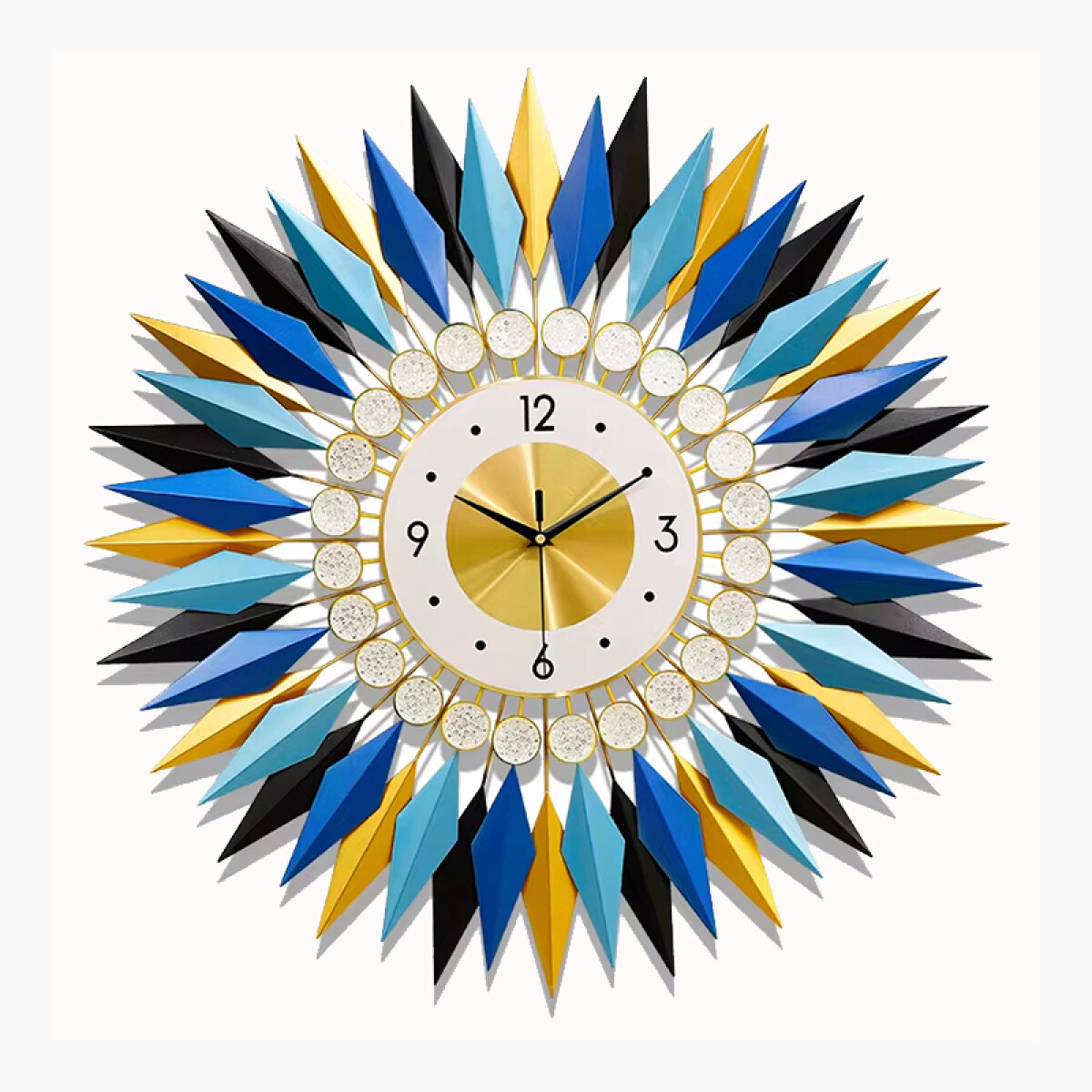Reloj De Pared Flechas Multicolor 