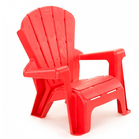 Silla P/Niños Little Tikes Plástico Resistente N1 Usa Rojo