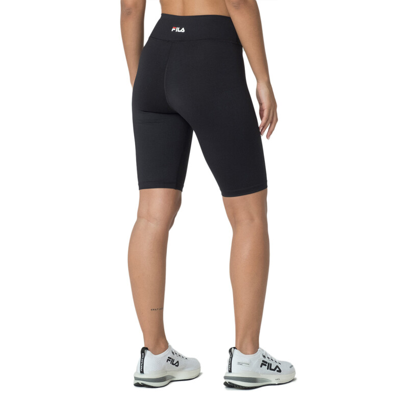 Fila Bermuda Flat Life Long Ii Negro/rojo/blanco Mujer Negro-rojo