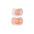 Set x2 chupete fisiológico Suavinex 18M Dreams Rosa Salmon