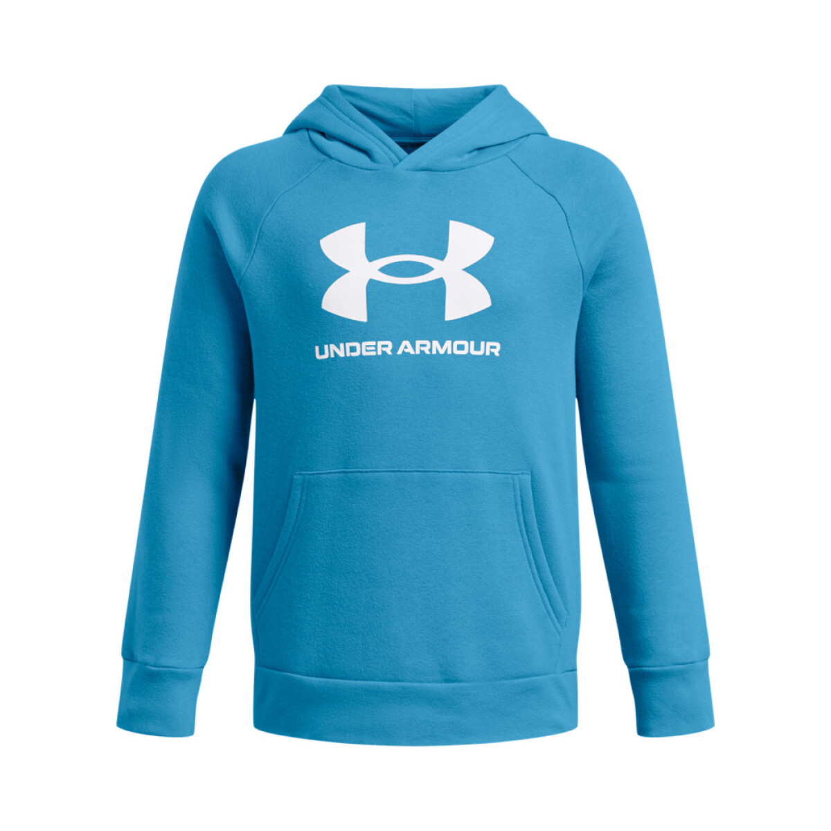 UA Rival Fleece BL Hoodie-BLU - BLU-452 