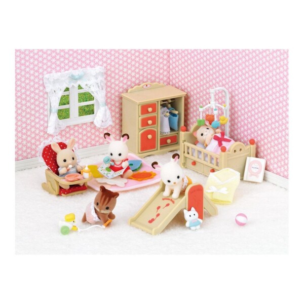 Sylvanian Families Set Dormitorio Bebe Conejo De Chocolate Sylvanian Families Set Dormitorio Bebe Conejo De Chocolate