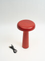 Lampara De Mesa Baska, Touch Usb Rojo
