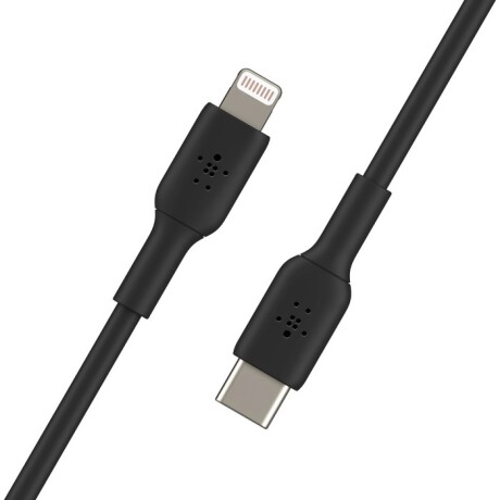 Cable De Carga Belkin Lightning A Usb-c 1mt Negro (certificado Iphone) Cable De Carga Belkin Lightning A Usb-c 1mt Negro (certificado Iphone)