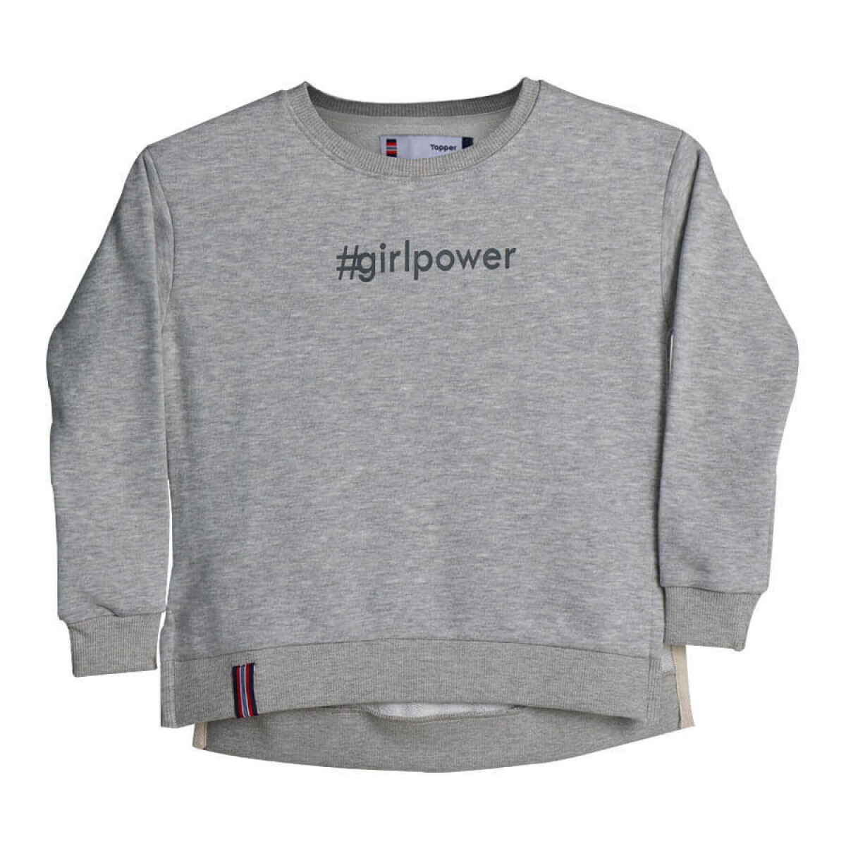 Buzo Infantil Topper Overzide Kids - Gris 