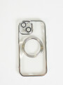 Phone Case Magnetic Iphone 15 Plateado