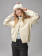 Chaqueta Bordados Piedra Medio