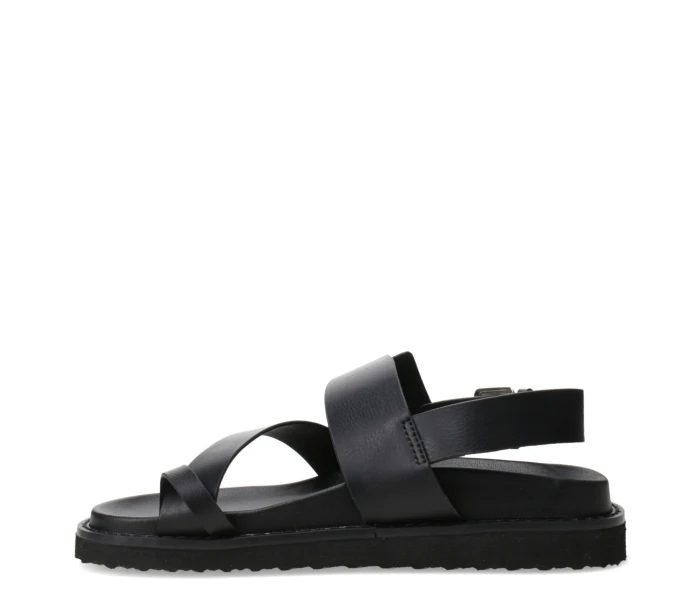 Sandalia BETONG con tiras y hebilla Black